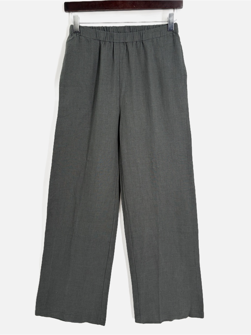 Threads by Bed Threads washed linen lounge pants washed graphite Size XS NWOT - Picture 2 of 6